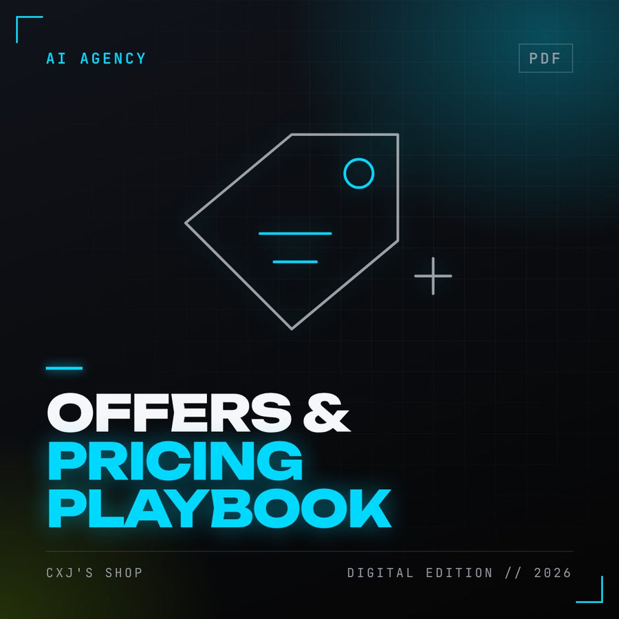 AI Agency Offers & Pricing Playbook