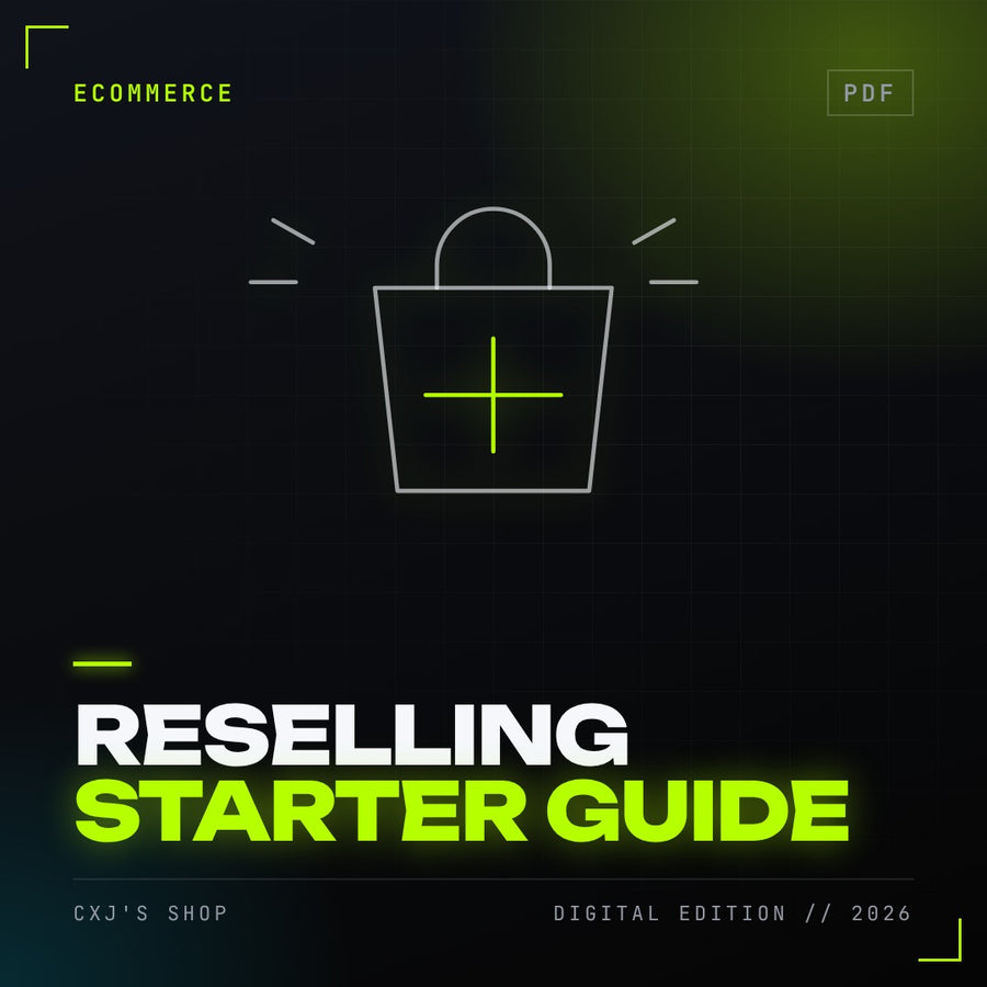 Reselling Starter Guide